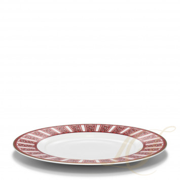 Тарелка закусочная, 2шт. 21см коллекции Arcadia Red бренда Baccarat