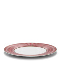 Тарелка главная, 2шт. 27см коллекции Arcadia Red бренда Baccarat