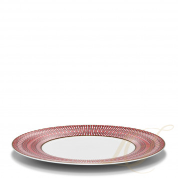 Тарелка главная, 2шт. 27см коллекции Arcadia Red бренда Baccarat