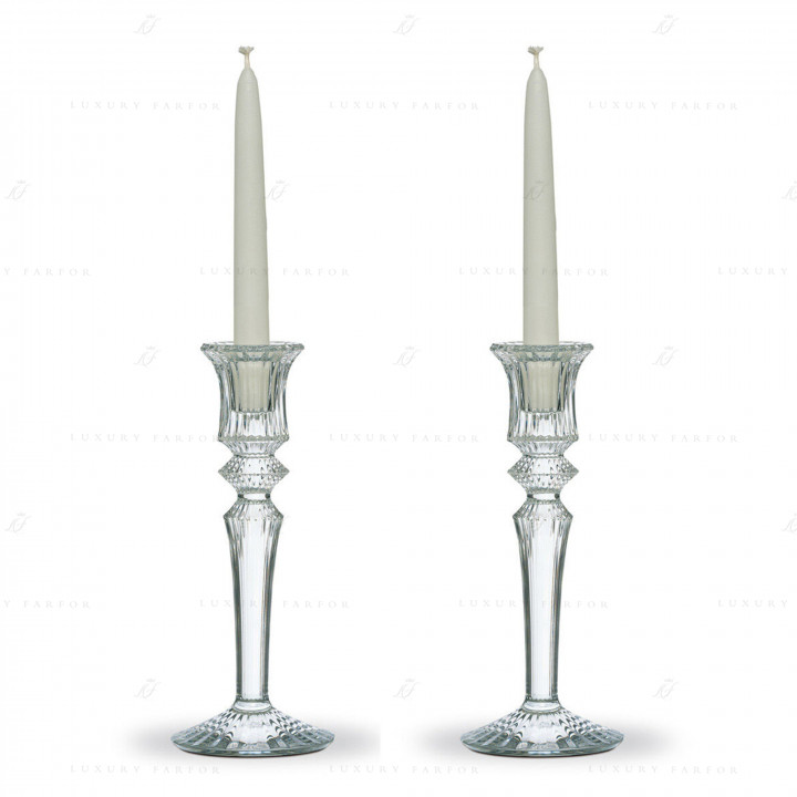 Подсвечник, 2шт. 19см коллекции Mille Nuits бренда Baccarat