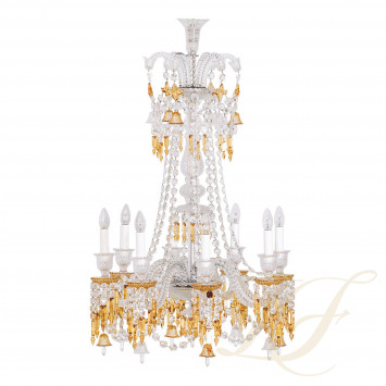 Люстра на 8 свечей (длинный) 113 x 69см коллекции Zenith Charleston бренда Baccarat