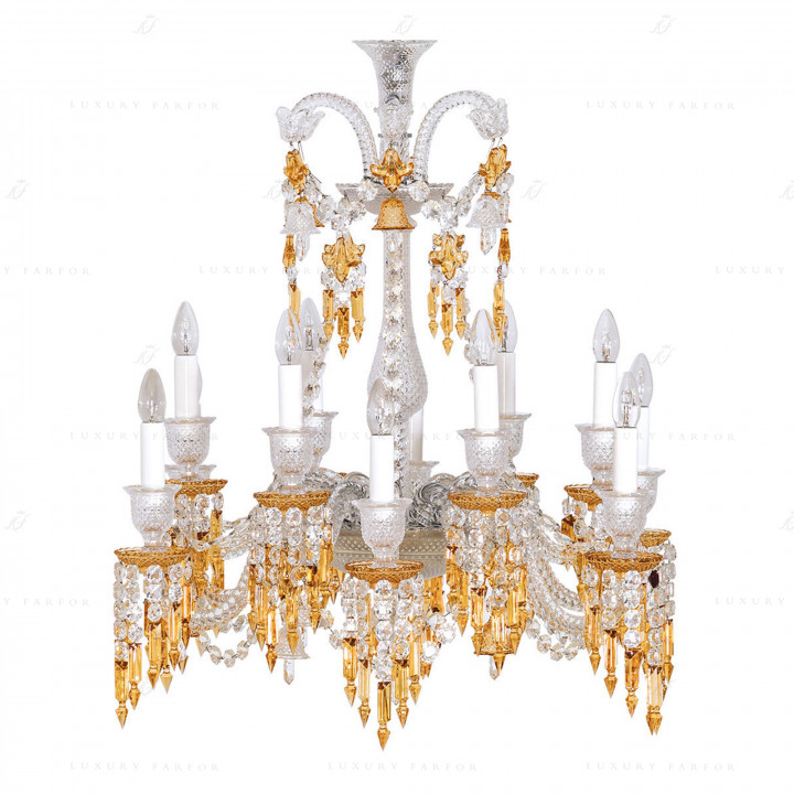Люстра на 12 свечей 86 x 81см коллекции Zenith Charleston бренда Baccarat