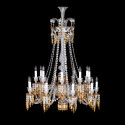 Люстра на 18 свечей (длинный) 136 x 100см коллекции Zenith Charleston бренда Baccarat