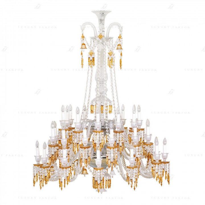 Люстра на 36 свечей 172 x 130см коллекции Zenith Charleston бренда Baccarat