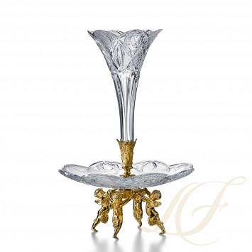Ваза с блюдом 43см коллекции Haute Couture 