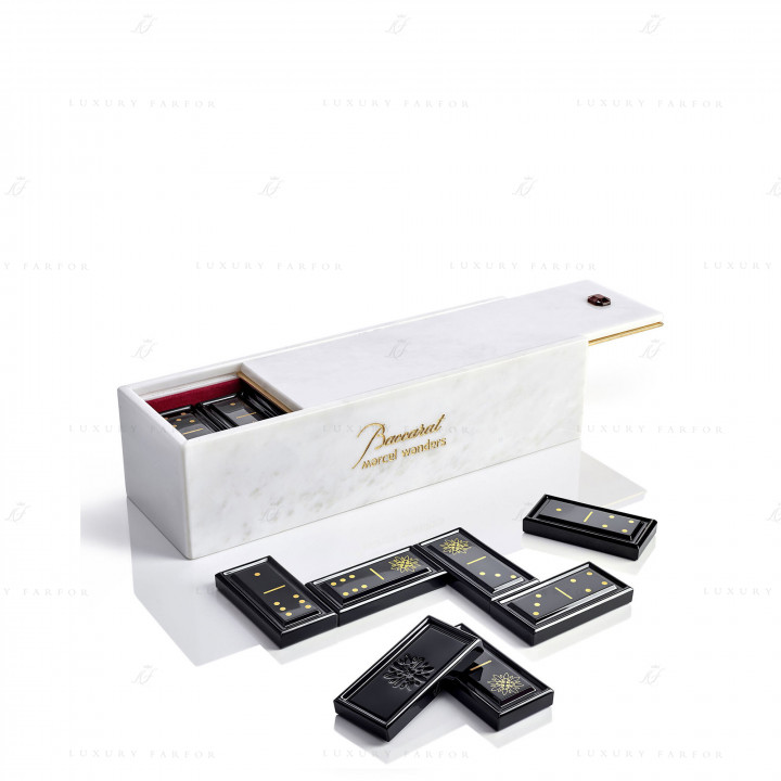 Домино 24см коллекции Jeux (Нумерованная серия) бренда Baccarat