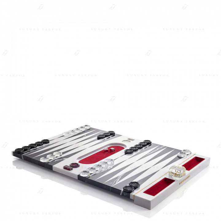 Нарды 62см коллекции Jeux (Нумерованная серия) бренда Baccarat