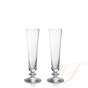 Флюте для шампанского, 2шт. 180мл коллекции Mille Nuits бренда Baccarat