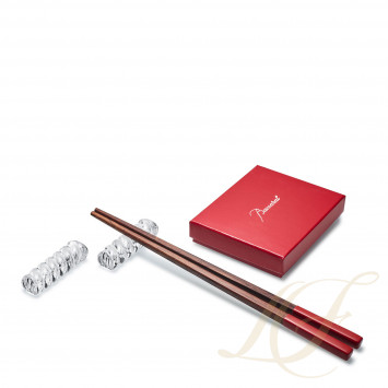 Палочки для суши с подставкой, 2шт. 6см коллекции Bambou Torsade бренда Baccarat