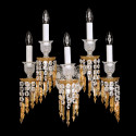 Бра, настенный светильник на 5 ламп 56 x 38 x 50см коллекции Zenith Charleston бренда Baccarat