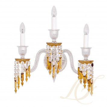 Бра, настенный светильник на 3 ламп 56 x 32 x 50см коллекции Zenith Charleston бренда Baccarat