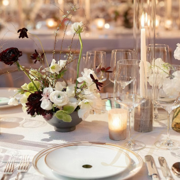 Столовый сервиз на 6 персон коллекции Aboro бренда Bernardaud