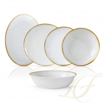 Столовый сервиз на 6 персон коллекции Albatre бренда Bernardaud