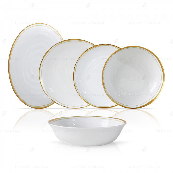 Столовый сервиз на 6 персон коллекции Albatre бренда Bernardaud