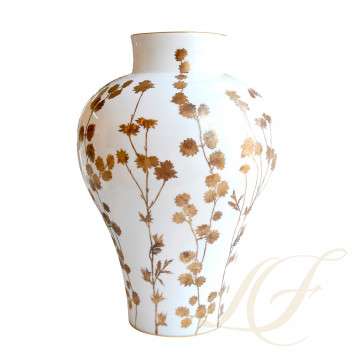 Ваза 46см коллекции Anthemis Or (Лимитированная серия на 250 пред.) бренда Bernardaud