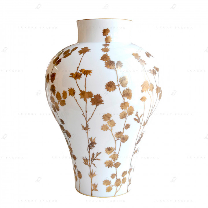 Ваза 46см коллекции Anthemis Or (Лимитированная серия на 250 пред.) бренда Bernardaud