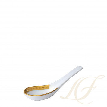 Ложка фарфоровая 14см коллекции Athena Or бренда Bernardaud