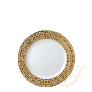 Тарелка закусочная 21см коллекции Athena Or бренда Bernardaud