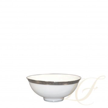 Чаша для риса 12см коллекции Athena Platine бренда Bernardaud
