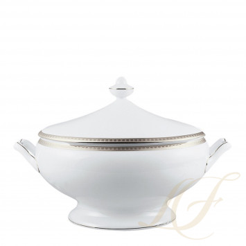 Супница 2л коллекции Athena Platine бренда Bernardaud
