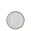 Тарелка десертная 19см коллекции Athena Platine бренда Bernardaud