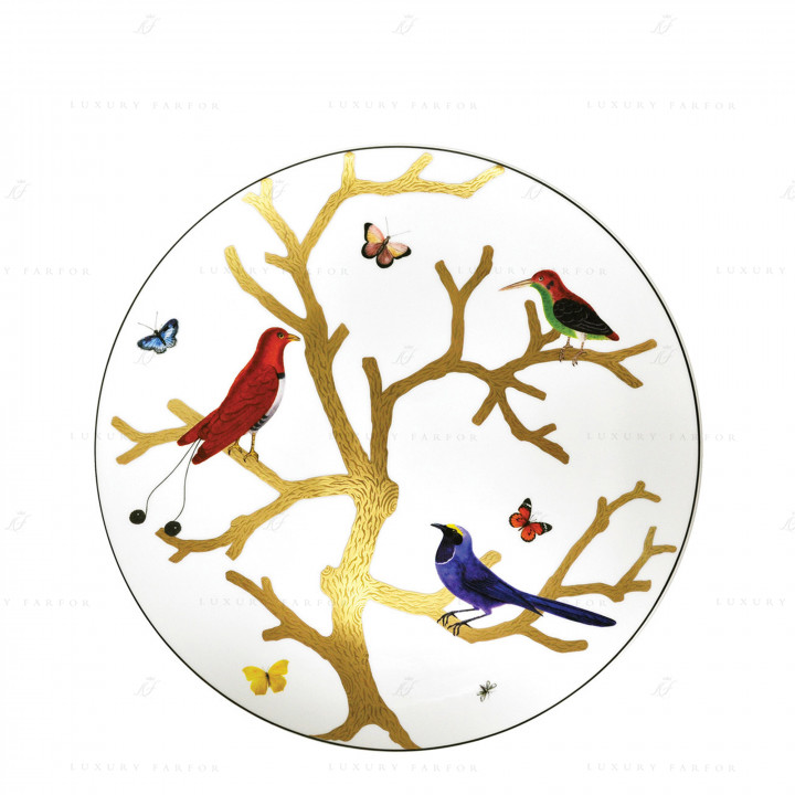 Тарелка подстановочная 31см коллекции Aux Oiseaux бренда Bernardaud