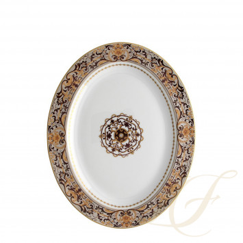 Блюдо овальное 33см коллекции Boulle (Лимитированная серия на 1000 пред.) бренда Bernardaud