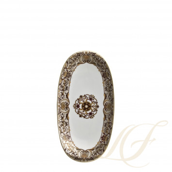 Блюдо для гарнира 23x12см коллекции Boulle (Лимитированная серия на 1000 пред.) бренда Bernardaud