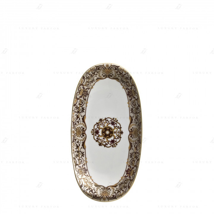 Блюдо для гарнира 23x12см коллекции Boulle (Лимитированная серия на 1000 пред.) бренда Bernardaud