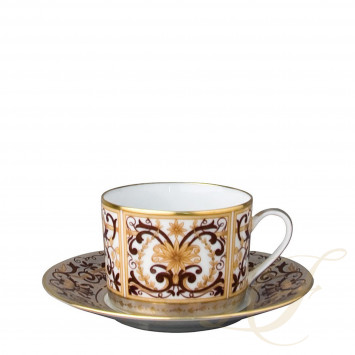 Чашка чайная с блюдцем 150мл коллекции Boulle (Лимитированная серия на 1000 пред.) бренда Bernardaud