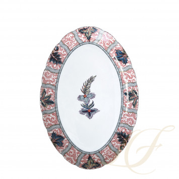 Блюдо овальное 38см коллекции Braquenie бренда Bernardaud