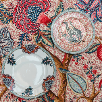 Тарелка закусочная 21см коллекции Braquenie бренда Bernardaud