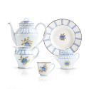 Кофейный сервиз на 6 персон коллекции Brocante бренда Bernardaud