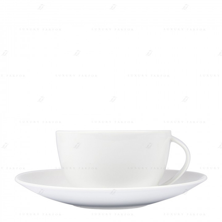 Чашка чайная с блюдцем 200мл коллекции Bulle бренда Bernardaud