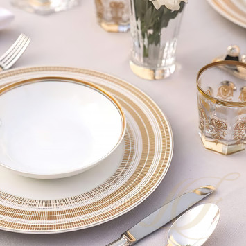 Столовый сервиз на 6 персон коллекции Canisse бренда Bernardaud