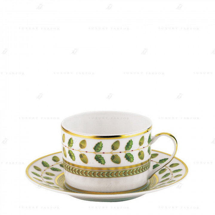 Чашка чайная с блюдцем 150мл коллекции Constance бренда Bernardaud