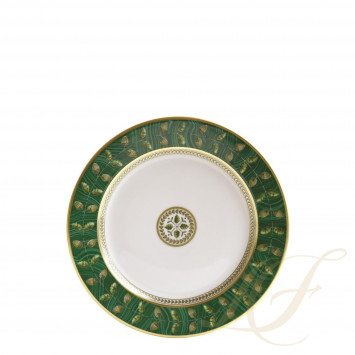 Тарелка закусочная 21см коллекции Constance Malachite бренда Bernardaud