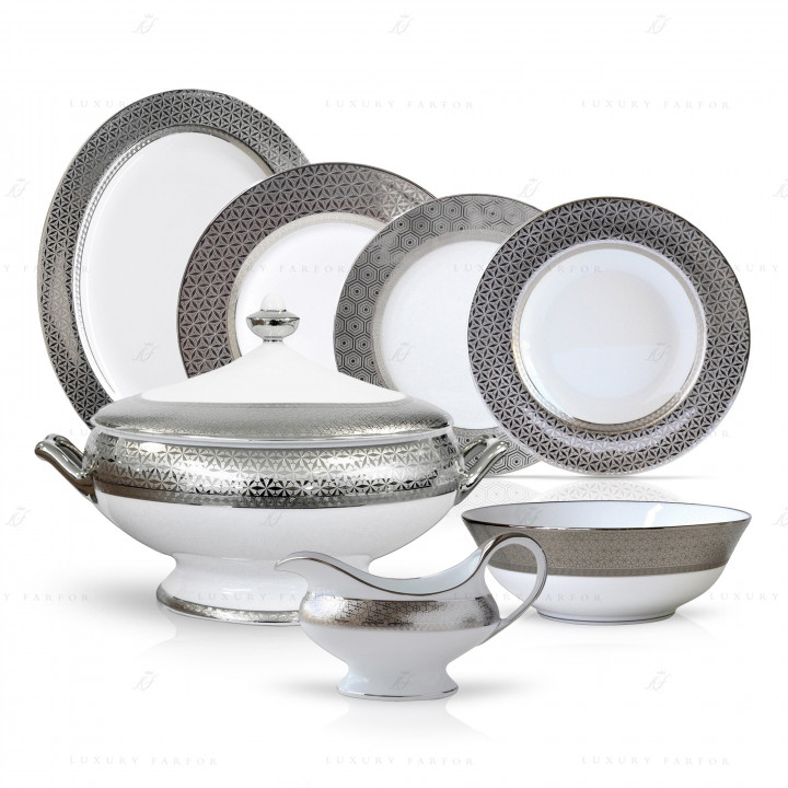 Столовый сервиз на 6 персон коллекции Divine бренда Bernardaud
