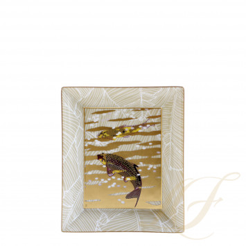 Блюдо прямоугольное 20х16см коллекции Eaux d'Or бренда Bernardaud