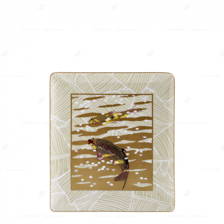 Чаша прямоугольная 22х19,5см коллекции Eaux d'Or бренда Bernardaud