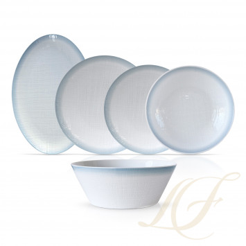 Столовый сервиз на 6 персон коллекции Eclipse бренда Bernardaud
