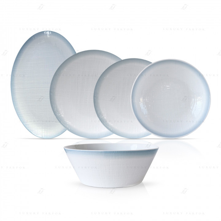 Столовый сервиз на 6 персон коллекции Eclipse бренда Bernardaud