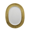 Блюдо овальное 43см коллекции Ecume Or бренда Bernardaud
