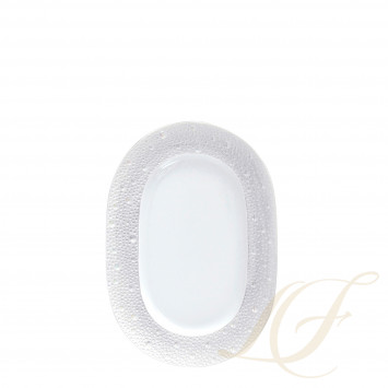 Блюдо для гарнира 23х12см коллекции Ecume Pearl бренда Bernardaud