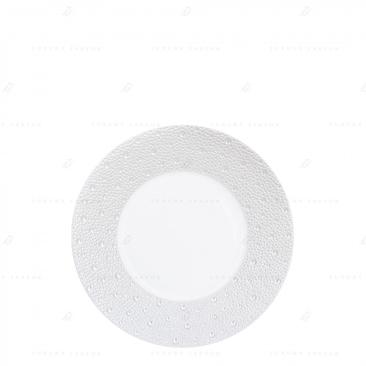 Тарелка закусочная 21см коллекции Ecume Pearl бренда Bernardaud
