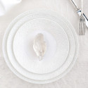 Чайный сервиз на 6 персон коллекции Ecume Pearl бренда Bernardaud