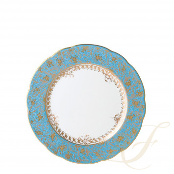 Тарелка главная 26см коллекции Eden Turquoise бренда Bernardaud