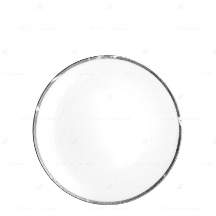 Тарелка главная 26см коллекции Feuille D'Argent бренда Bernardaud