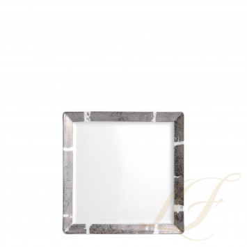 Тарелка десертная 13см коллекции Feuille D'Argent бренда Bernardaud