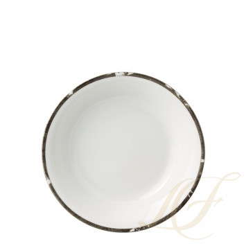 Чаша для овощей 24см коллекции Feuille D'Argent бренда Bernardaud